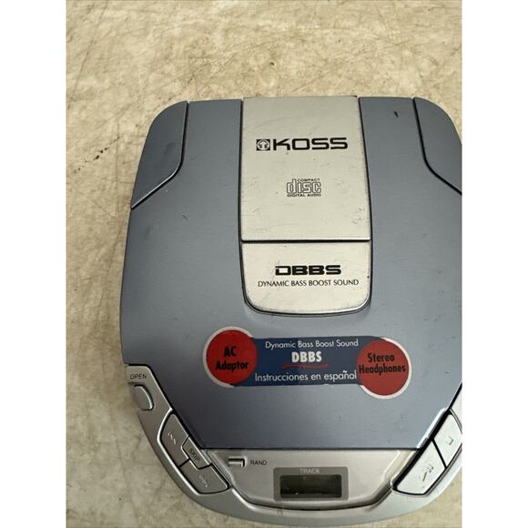 Koss Portable CD Player CD687 Works - Picture 2 of 6